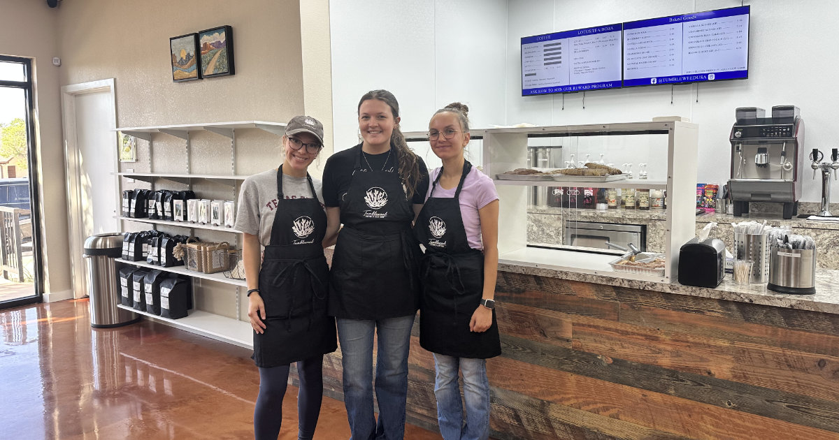 Tumbleweed Coffee & Bake Shop Now Open